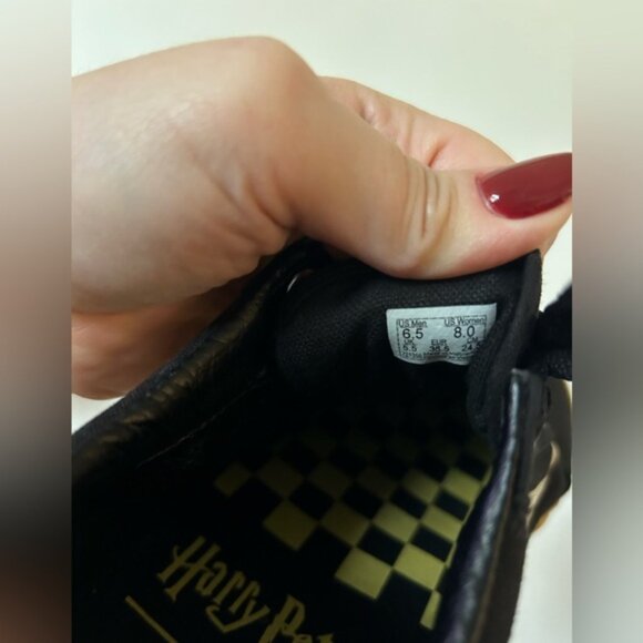 Vans X Harry Potter Golden Snitch Old Skool Sneaker Womens 8 Mens 6.5 - Picture 11 of 11